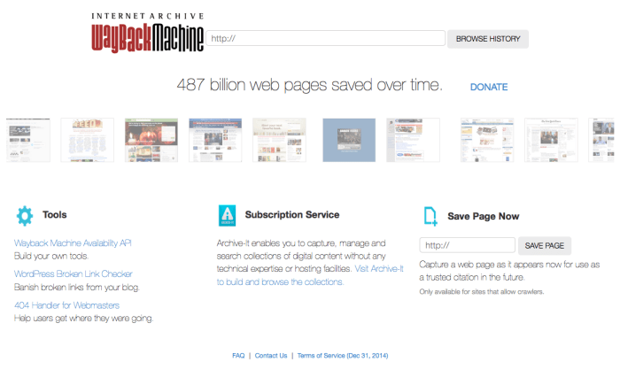Wayback Machine